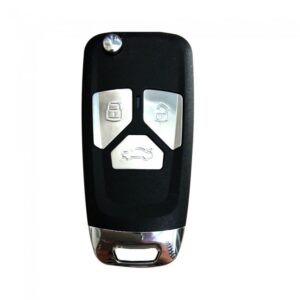 Xhorse XKAU01EN VVDI Universal Flip Wired Remote Key for AUDI 3 Button