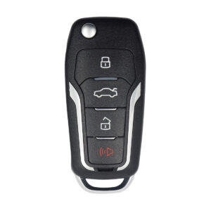Xhorse XEFO01EN Ford Style Flip 4 Buttons Super Remote Key Built-in Super Chip English Version