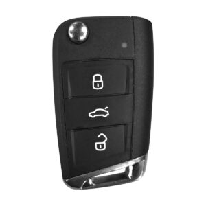 Xhorse XEMQB1EN MQB Style 3 Buttons Super Remote Key with Built-in Super Chip English Version