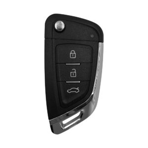 Xhorse XKKF06EN Flip Type Wire Universal Remote Key 3 Buttons for VVDI Key Tool, VVDI Mini Key Tool