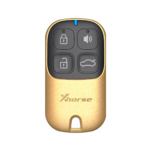 Xhorse XKXH02EN Universal Wired Remote Key 4 Buttons Golden Style English Version
