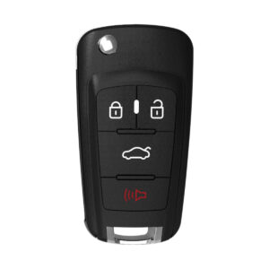 Xhorse XNBU01EN VVDI GM Flip Type 4 Buttons Universal Wireless Remote Key